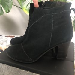 Toms Black Ankle Booties