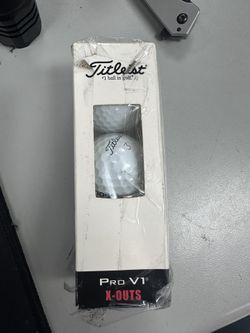 New Sleeve Of Callaway Pro V1x Golf Balls