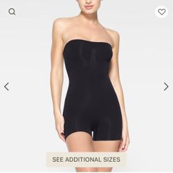 Skims Strapless Mid Thigh Bodysuit SM