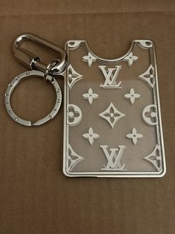 Louis Vuitton White Prism ID Holder Bag Charm Pre-Owned