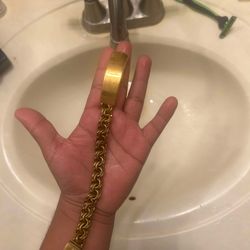 60g 10k solid gold esclava(bracelet)