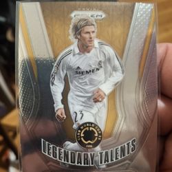 2025 Panini Club World Cup David Beckham 