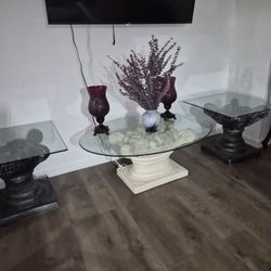 Coffee Table With End Tables