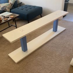Narrow TV Stand 12x20x67