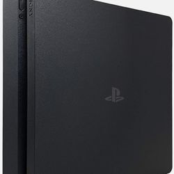 PS4 Slim 1tb With A Game And Blue Controller, Hyper Cloud Headphones 