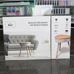 iBox- Rest Bluetooth Table Speaker With Wireless Charger ((Take It Home In Payments/ llévatelo a casa en pagos) 