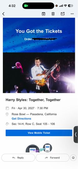 Harry Styles Together, Together Fri Apr 30