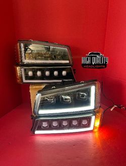 Chevy Silverado 2003. 2006 headlights.