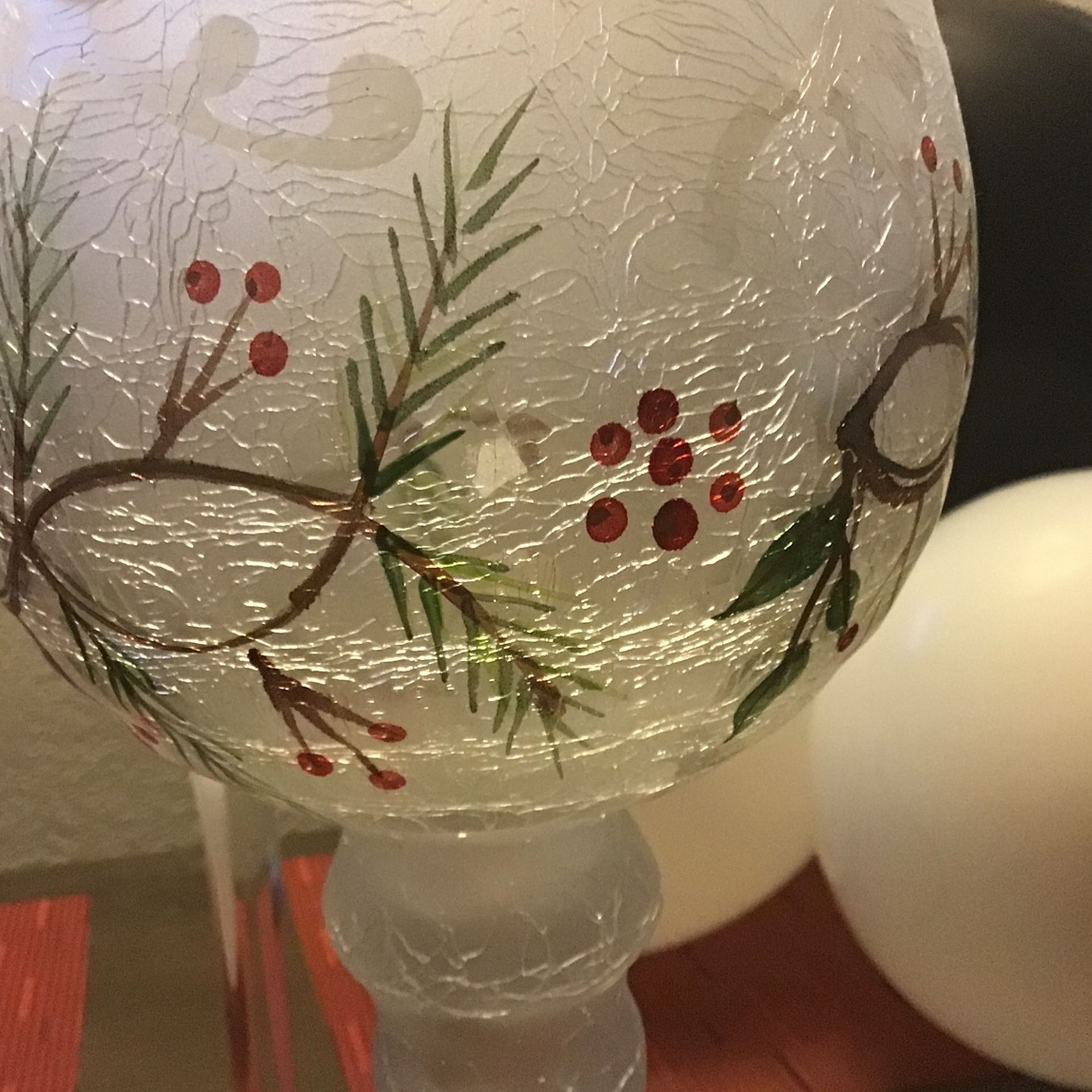 Christmas Decoration glassware