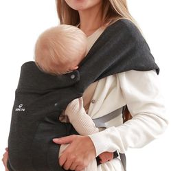 Baby Carrier Newborn to Toddler - Baby Ergonomic and Cozy Infant Carrier with Lumbar Support for 7-25lbs,Easy Adjustable Baby Chest Carrier, Fa