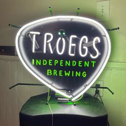 Troegs Real Neon Bar Sign - MADE IN USA