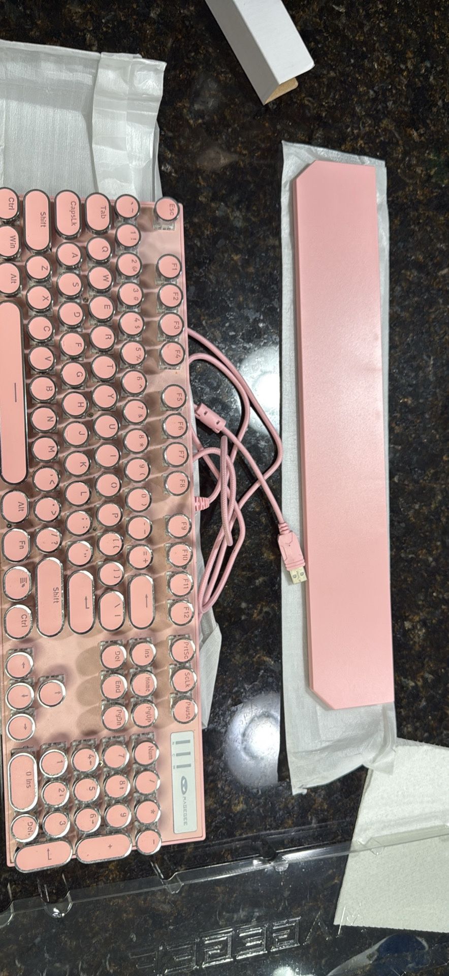 Pink Mk Storm Keyboard