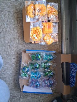 Stich squishy and food squishy