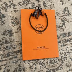 Hermes Bag With Ribbon