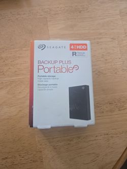 Seagate Backup Plus Portable 4TB External Hard Drive HDD