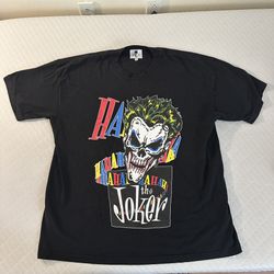 Warren Lotas The Joker Black T Shirt