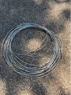 Galvanized metal for chain link fence
