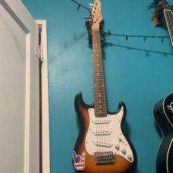 6 string  electrical guitar 