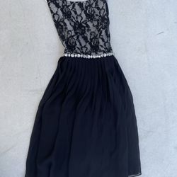 Girl’s Black Holiday Dress Size 10