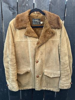 Vintage The Leather Shop Sears Jacket Rancher Western Style Men’s Size 40 Reg