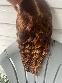 blonde Highlight ombre Deep wave
