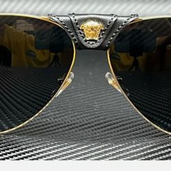 Unisex versace aviator sunglasses