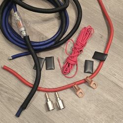 Stinger SS1200XS 1200W 4 Gauge Complete OFC Copper Amplifier Installation Kit