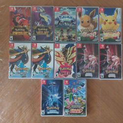 Pokemon Nintendo Switch Games 