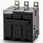 GENERAL ELECTRIC - 3 Pole, 15A, 240V Circuit Breaker