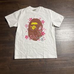 Bape Harajuku cherry blossom big ape tee