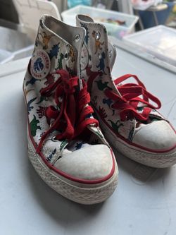 Dinosaur converse - Size YOUTH 1