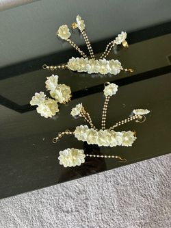 Prune India flower jewelry set