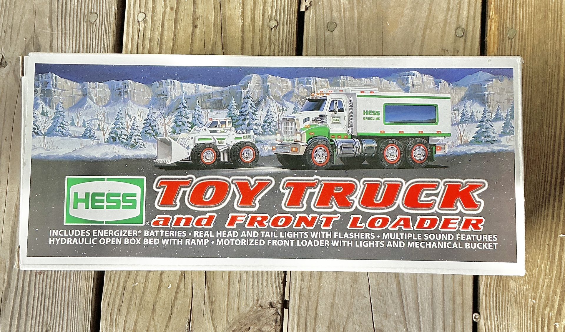 Hess Toy Truck and Front Loader  2008 - New In Box