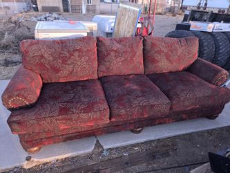 Floral Paisley Print Couch Ashley's Furniture