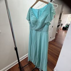 Women Long Chiffon A Formal Wedding Guest Dress 