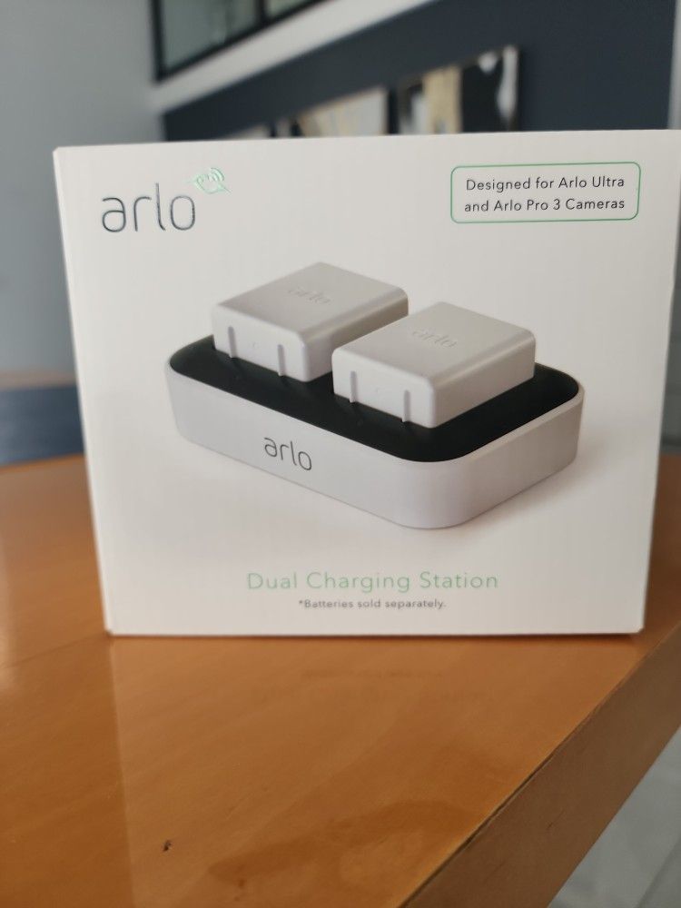Arlo Charger and 2 Batteries New Never Open
