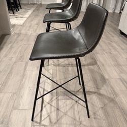 Gray Bar Chair 