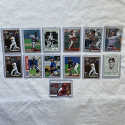 Baseballs Greatest, Ultra Fleer, Starting Lineup Baseball Trading Card Lot Of 13