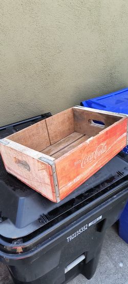 Genuine Coca-Cola Wooden Box