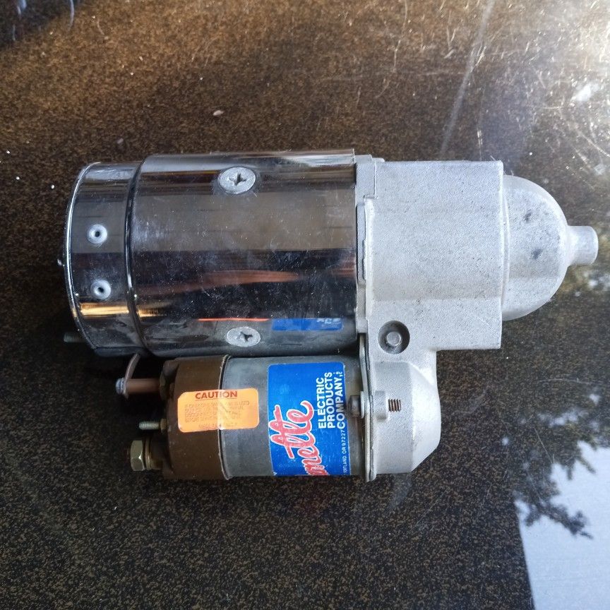 I Believe This Is A Rebuilt Starter For Chevy