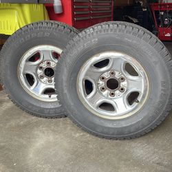 Tires on rims $100