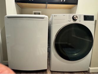 LG washer and ThinQ Dryer
