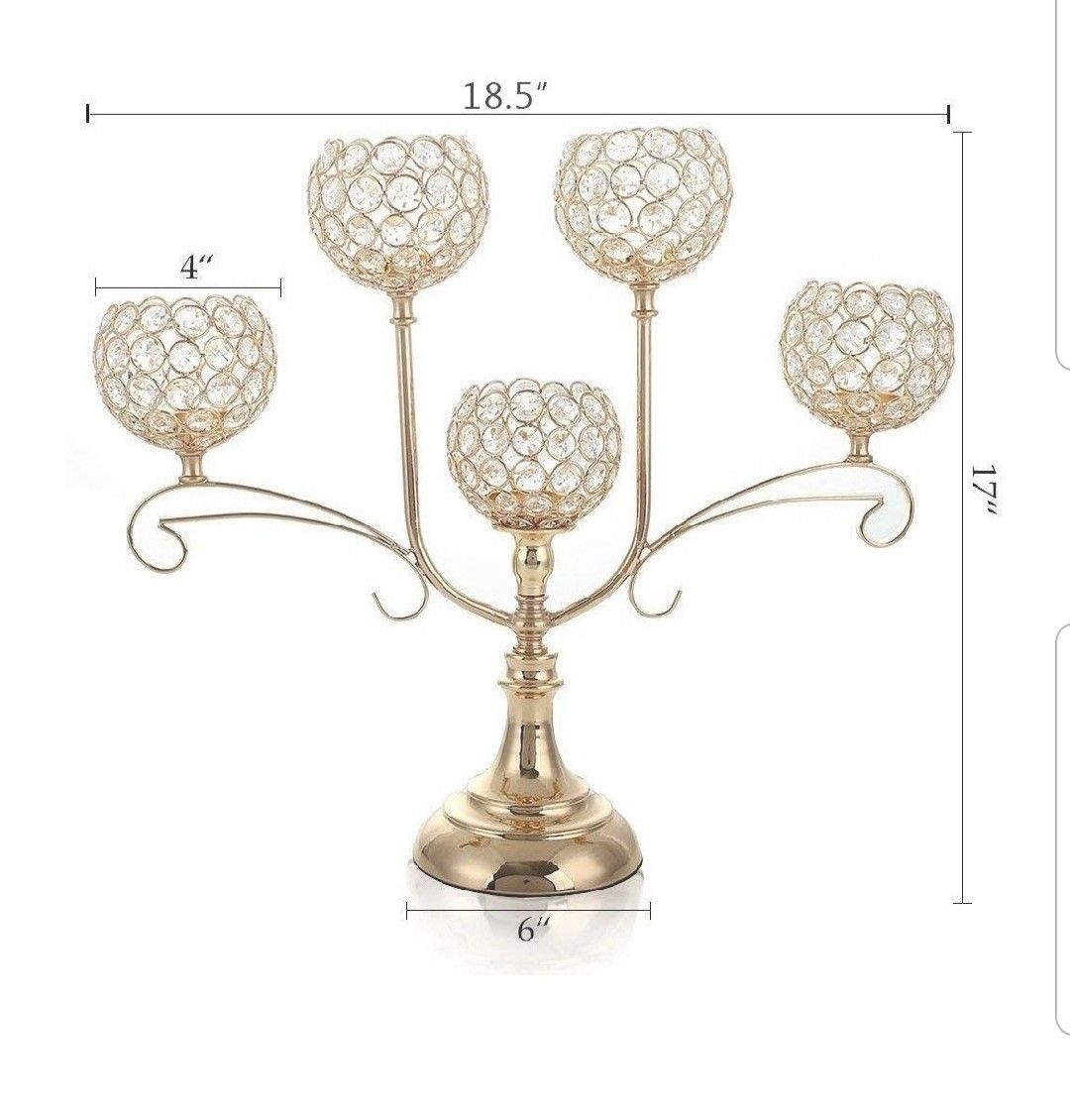 Tea light candle holder set