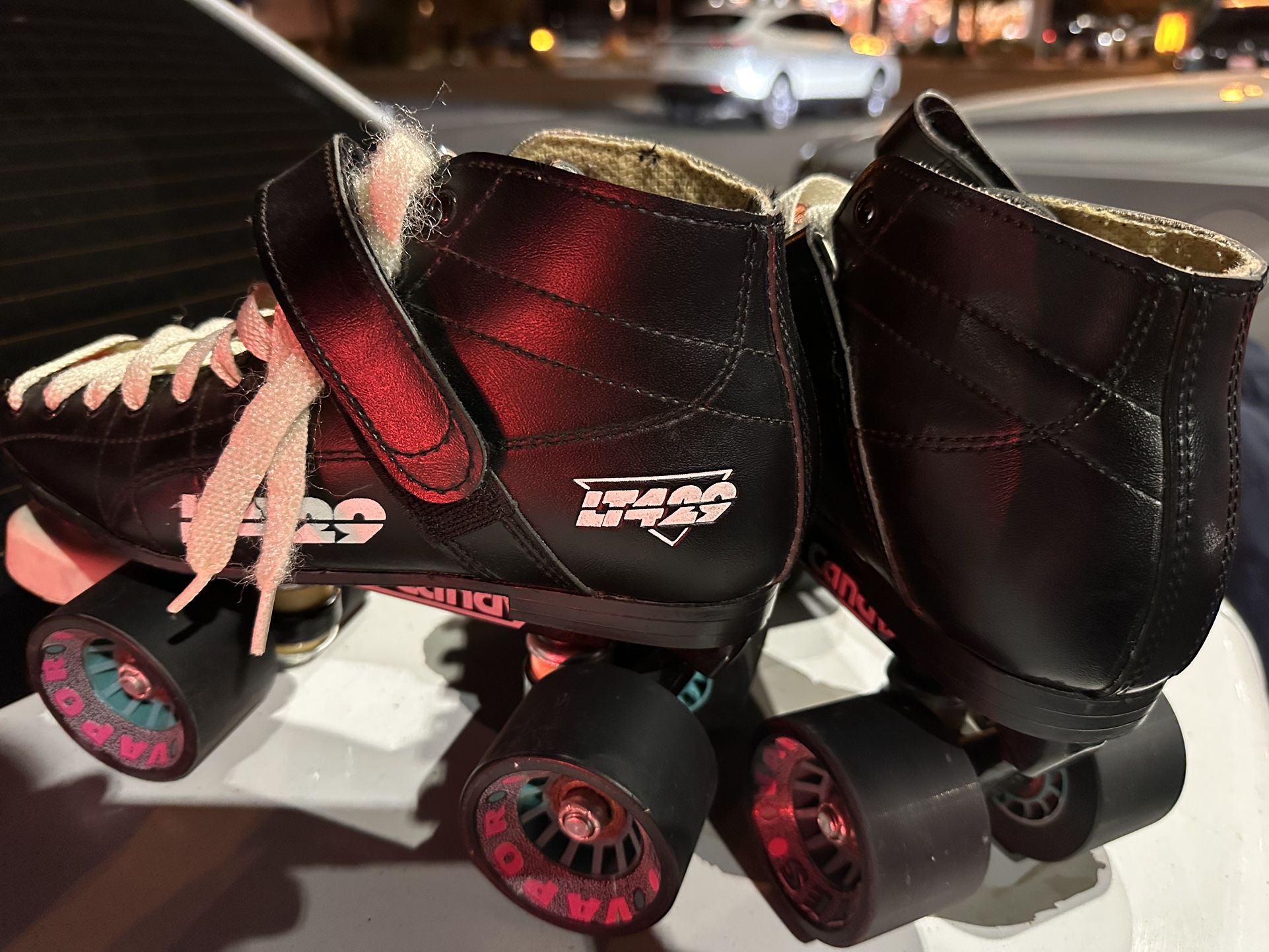 LT429 Hard Candy Sz 5 Roller Skates