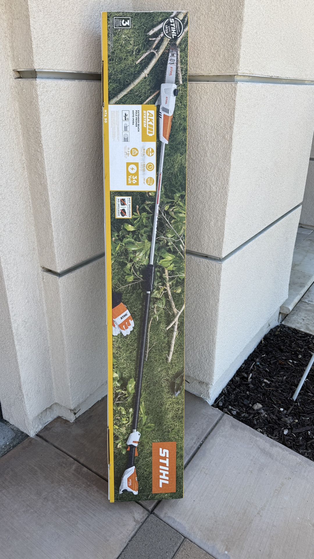 STIHL HTA 50 10 in. 36 V Battery Pole Pruner Tool Only