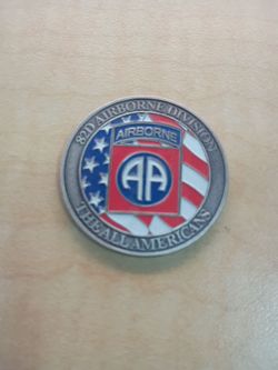 82d Airborne Sliver Coin