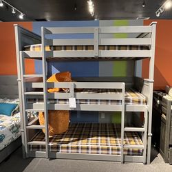 Triple Twin Bunk Bed