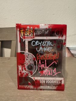 Signed Jason Funko Pop