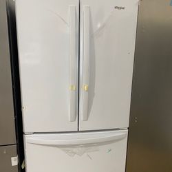 Refrigerator Whirlpool French Door New 