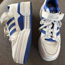 Adidas Forums Low Platform Blue 